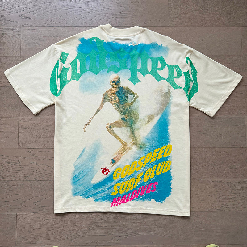 Godspeed T-shirts Retro Fantasy Pattern